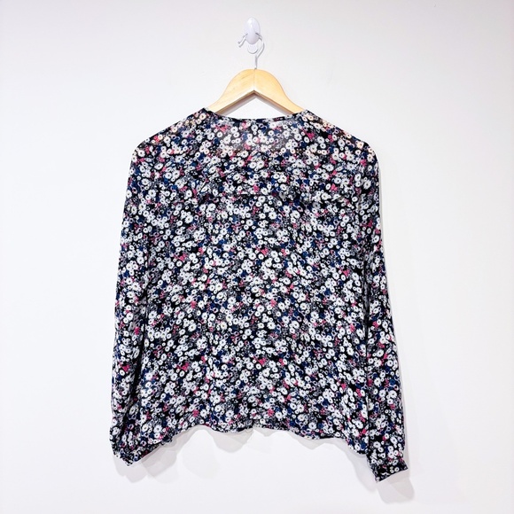 REITMANS Black floral sheer blouse - Picture 10 of 10